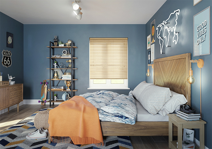 Ecowood, Provincial Fine Grain - Motorised Venetian Blind - Image 6